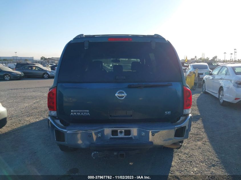 2004 Nissan Pathfinder Armada Se Off-Road VIN: 5N1AA08A74N738364 Lot: 37967762