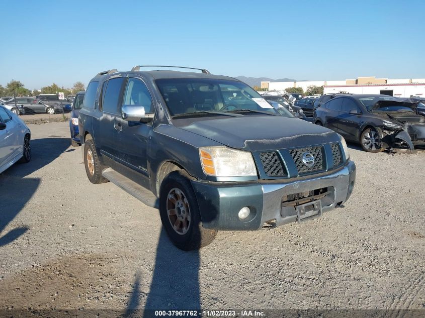 2004 Nissan Pathfinder Armada Se Off-Road VIN: 5N1AA08A74N738364 Lot: 37967762