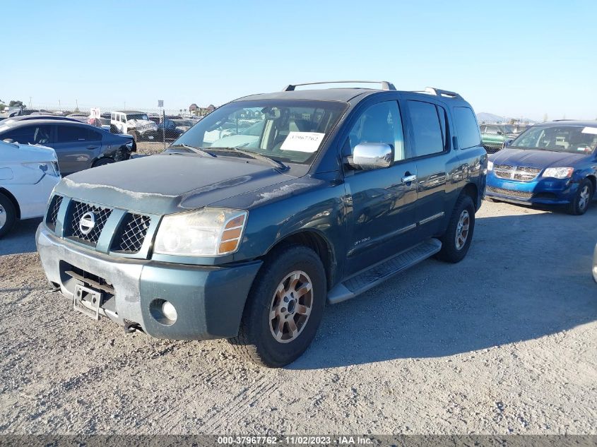 2004 Nissan Pathfinder Armada Se Off-Road VIN: 5N1AA08A74N738364 Lot: 37967762