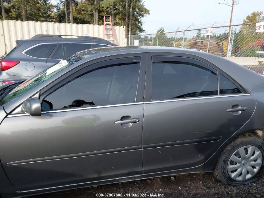 2005 Toyota Camry Le VIN: JTDBE30K153002200 Lot: 37967805