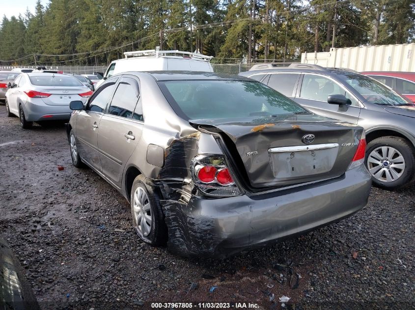 2005 Toyota Camry Le VIN: JTDBE30K153002200 Lot: 37967805