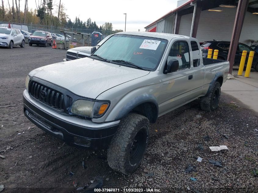 2002 Toyota Tacoma Base V6 (M5) VIN: 5TEWN72N62Z886230 Lot: 37967871