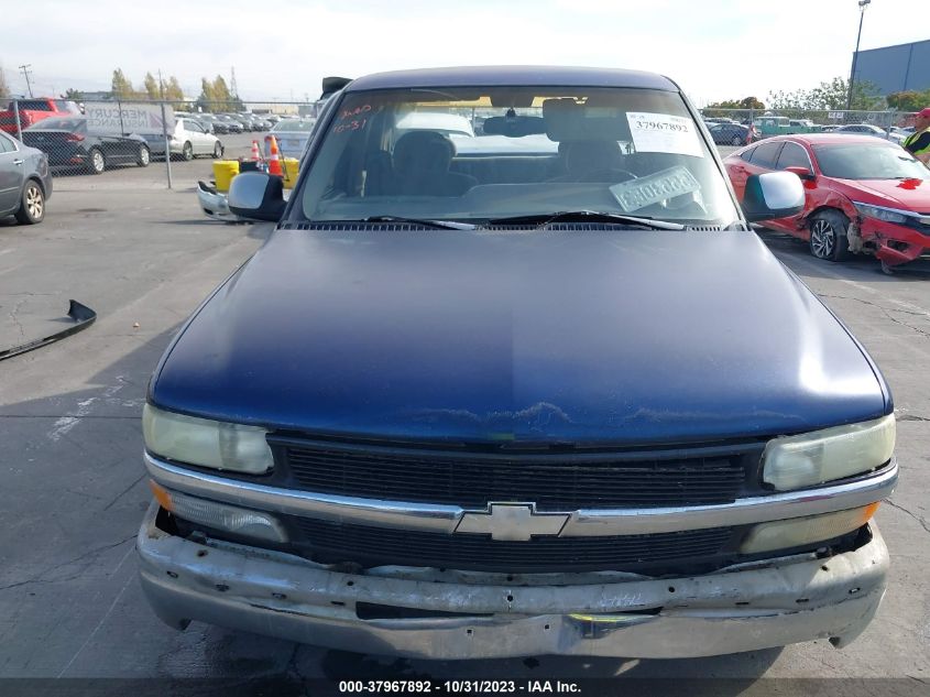 1999 Chevrolet Silverado 1500 Ls VIN: 2GCEC19T2X1169662 Lot: 37967892