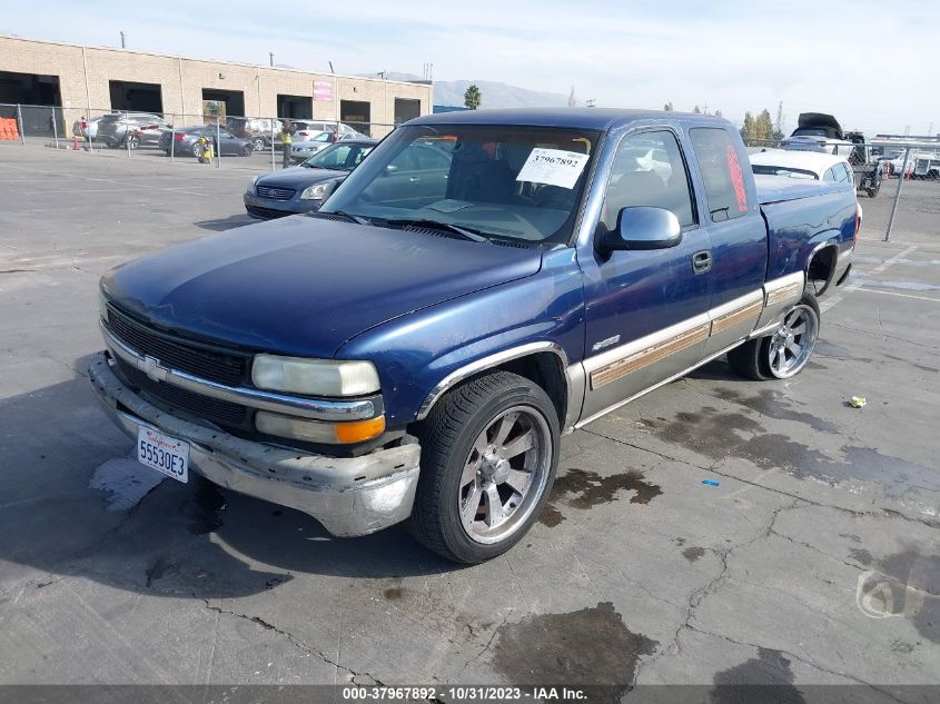 1999 Chevrolet Silverado 1500 Ls VIN: 2GCEC19T2X1169662 Lot: 37967892