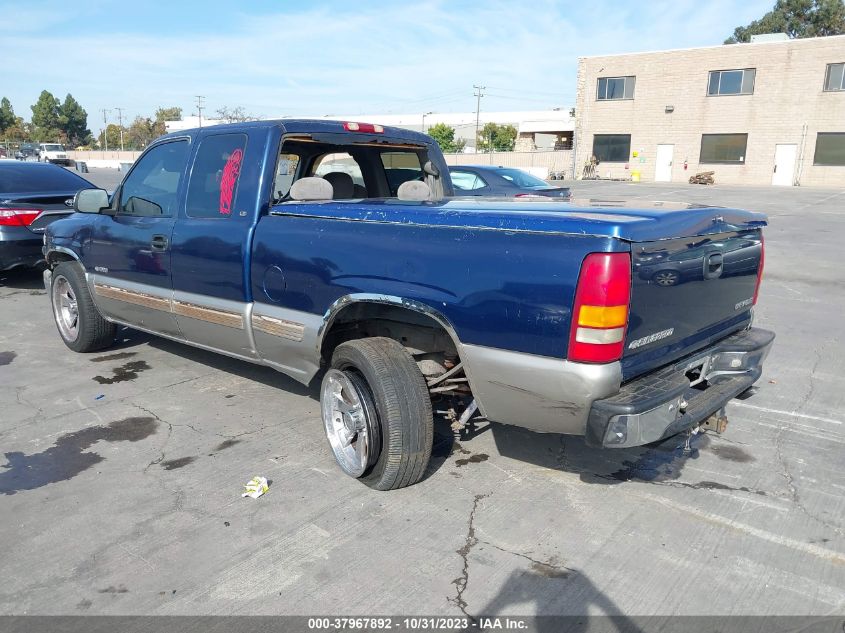 1999 Chevrolet Silverado 1500 Ls VIN: 2GCEC19T2X1169662 Lot: 37967892