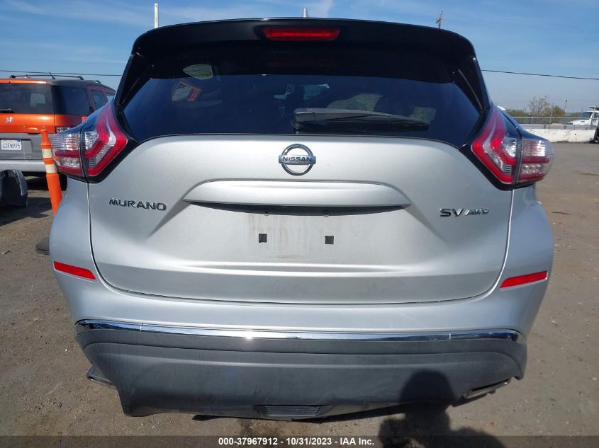 2017 Nissan Murano Sv VIN: 5N1AZ2MH0HN174067 Lot: 37967912