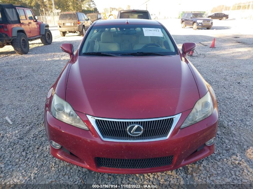 2010 Lexus Is 350C VIN: JTHFE2C23A2503675 Lot: 37967914