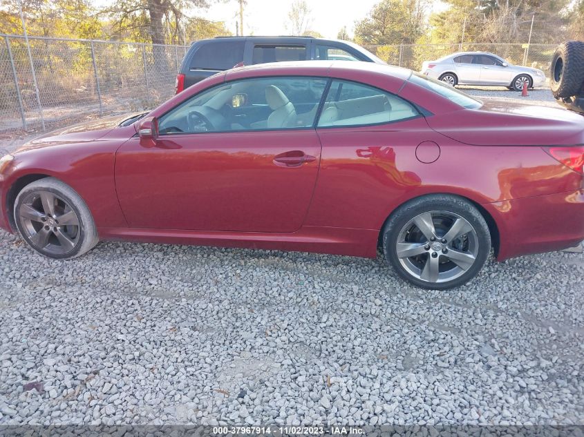 2010 Lexus Is 350C VIN: JTHFE2C23A2503675 Lot: 37967914