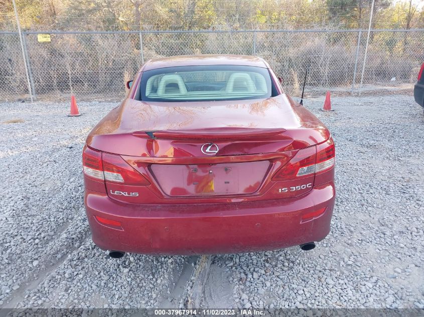 2010 Lexus Is 350C VIN: JTHFE2C23A2503675 Lot: 37967914