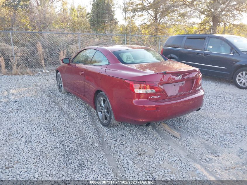 2010 Lexus Is 350C VIN: JTHFE2C23A2503675 Lot: 37967914