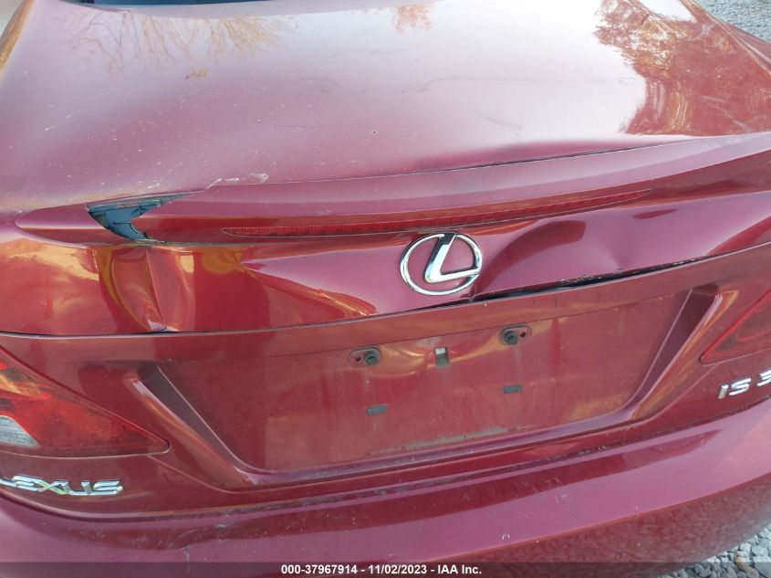 2010 Lexus Is 350C VIN: JTHFE2C23A2503675 Lot: 37967914