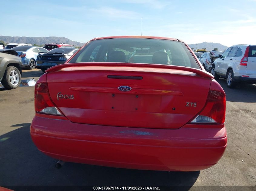 2004 Ford Focus Zts VIN: 1FAFP38Z14W181970 Lot: 37967974