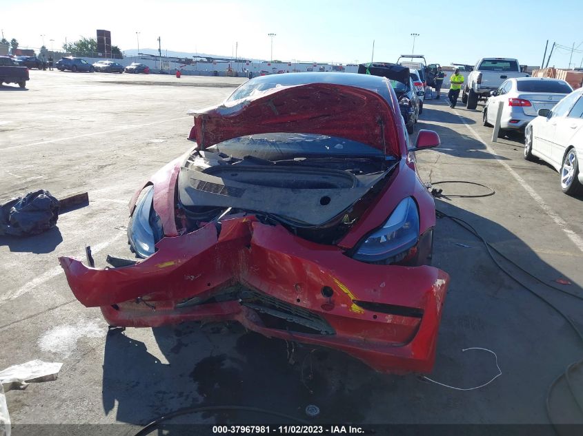 2022 Tesla Model 3 Long Range VIN: 5YJ3E1EB7NF208402 Lot: 37967981