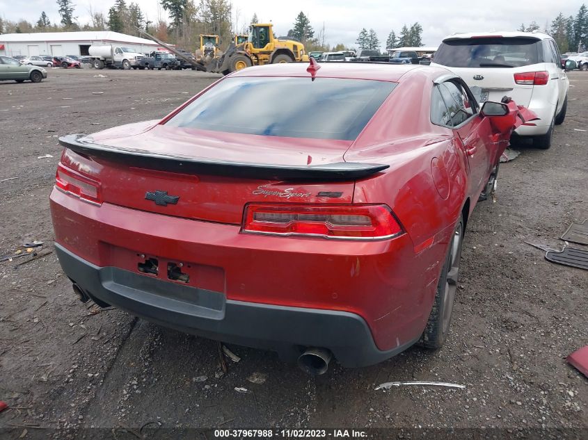 2014 Chevrolet Camaro 2Ss VIN: 2G1FK1EJ1E9301863 Lot: 37967988