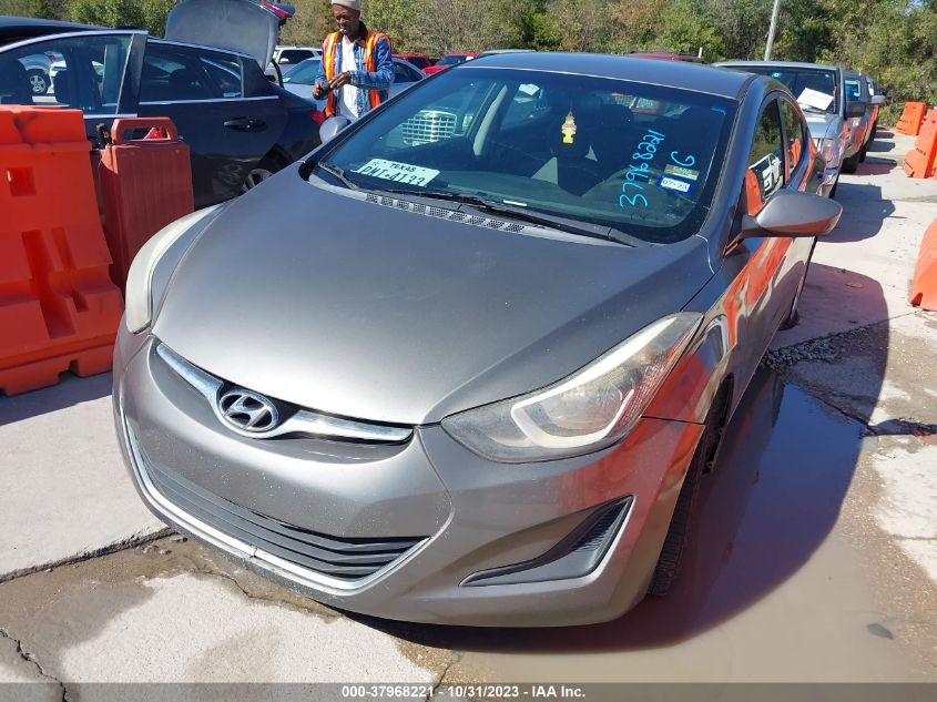 2014 Hyundai Elantra Se VIN: 5NPDH4AE9EH523961 Lot: 37968221