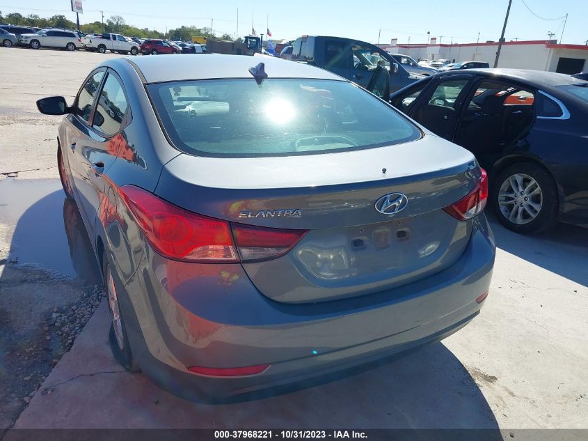 2014 Hyundai Elantra Se VIN: 5NPDH4AE9EH523961 Lot: 37968221