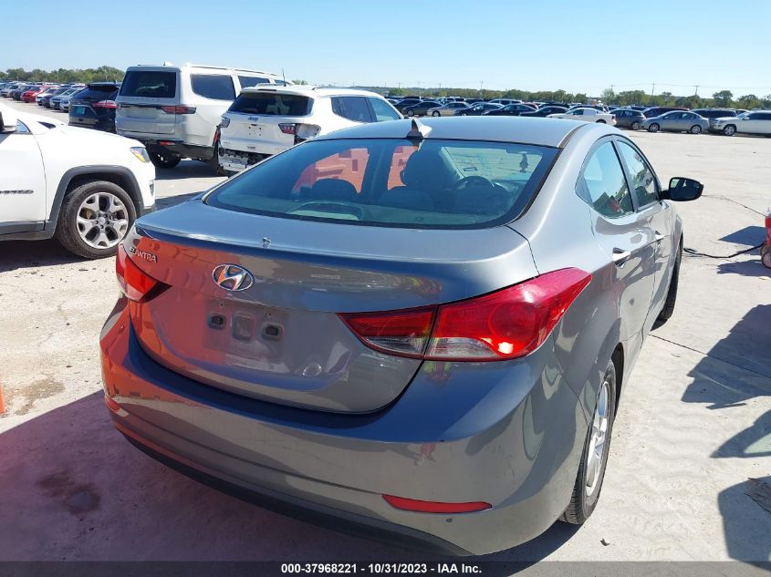 2014 Hyundai Elantra Se VIN: 5NPDH4AE9EH523961 Lot: 37968221