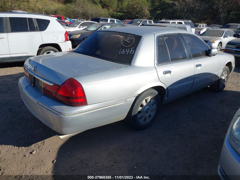 2003 Mercury Grand Marquis Ls VIN: 2MEFM75W03X621411 Lot: 37968355