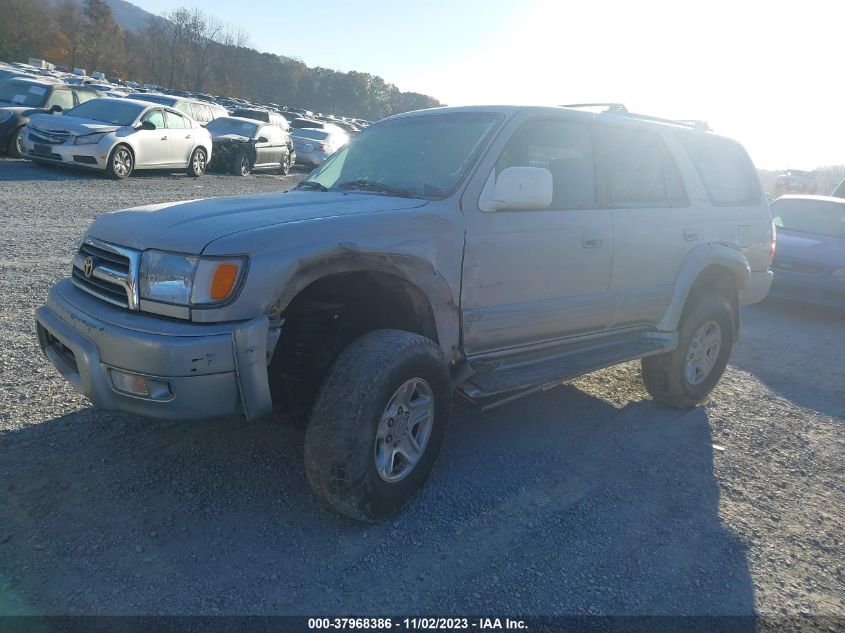 2000 Toyota 4Runner Limited V6 VIN: JT3HN87R4Y0271599 Lot: 37968386