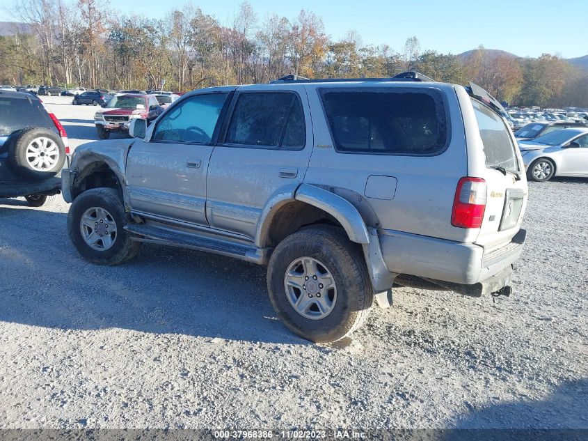 2000 Toyota 4Runner Limited V6 VIN: JT3HN87R4Y0271599 Lot: 37968386