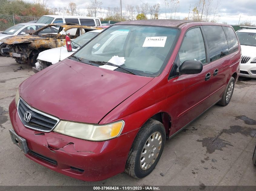 2004 Honda Odyssey Lx VIN: 5FNRL18504B018400 Lot: 37968424