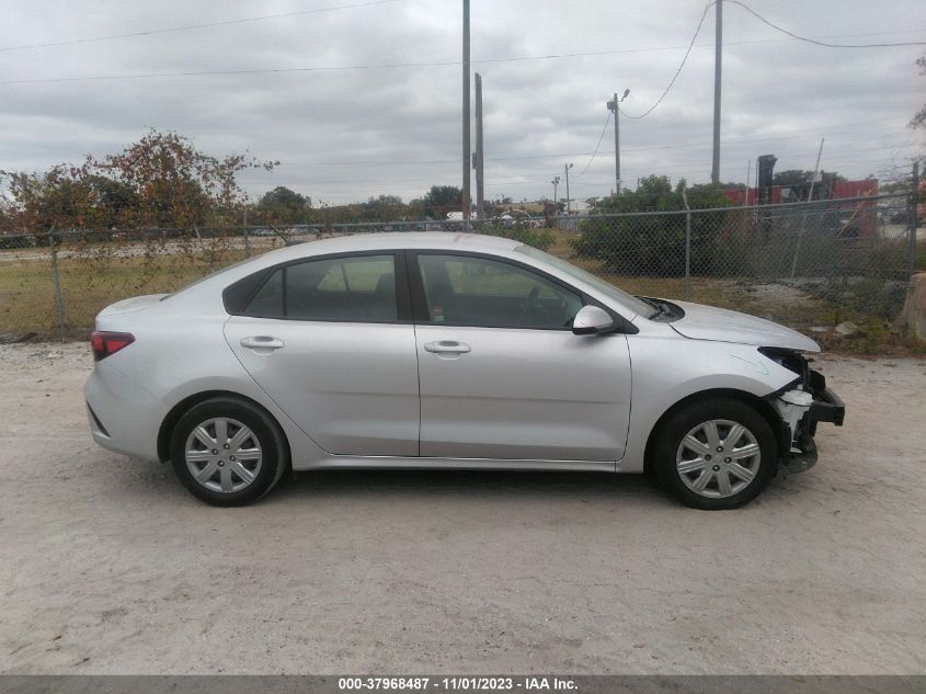 2021 Kia Rio S VIN: 3KPA24AD2ME401490 Lot: 37968487