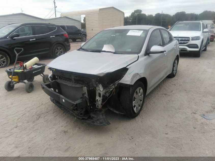 2021 Kia Rio S VIN: 3KPA24AD2ME401490 Lot: 37968487