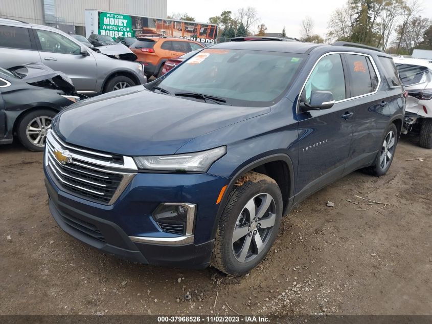 2023 Chevrolet Traverse Awd Lt Leather VIN: 1GNEVHKW5PJ234279 Lot: 37968526