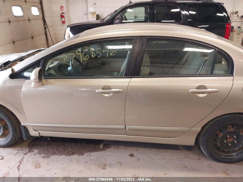 2008 Honda Civic Lx VIN: 1HGFA15578L054036 Lot: 37968546