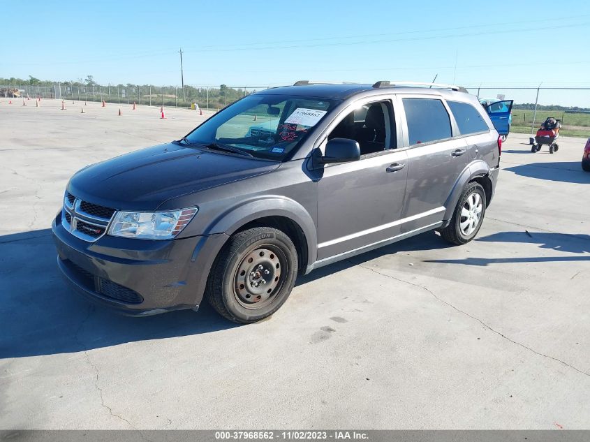 2017 Dodge Journey Se VIN: 3C4PDCAB5HT605067 Lot: 37968562