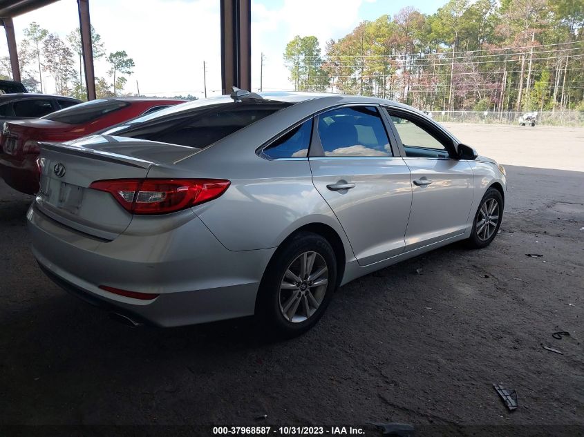 2016 Hyundai Sonata Se VIN: 5NPE24AF1GH401998 Lot: 37968587