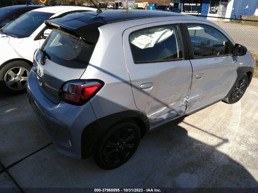 2023 Mitsubishi Mirage Black Edition/Ralliart/Se VIN: ML32AWHJ5PH003416 Lot: 37968595