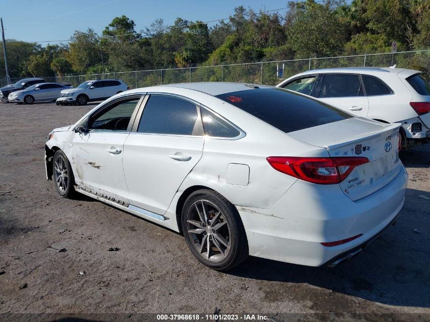 2017 Hyundai Sonata Sport 2.0T VIN: 5NPE34AB1HH443616 Lot: 37968618