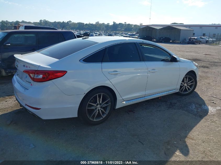 2017 Hyundai Sonata Sport 2.0T VIN: 5NPE34AB1HH443616 Lot: 37968618