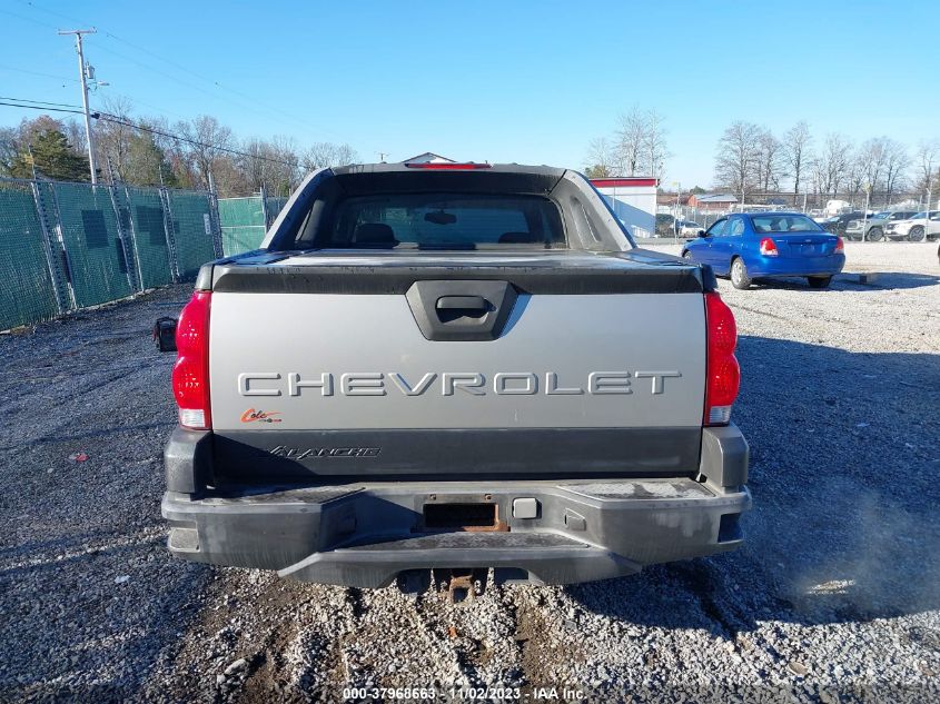 2004 Chevrolet Avalanche Z71 VIN: 3GNEK12T64G210639 Lot: 37968663