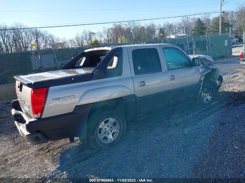 2004 Chevrolet Avalanche Z71 VIN: 3GNEK12T64G210639 Lot: 37968663