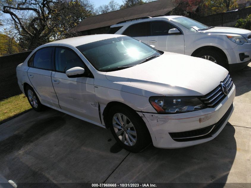 2014 Volkswagen Passat 1.8T Wolfsburg Edition VIN: 1VWAS7A33EC103884 Lot: 37968665