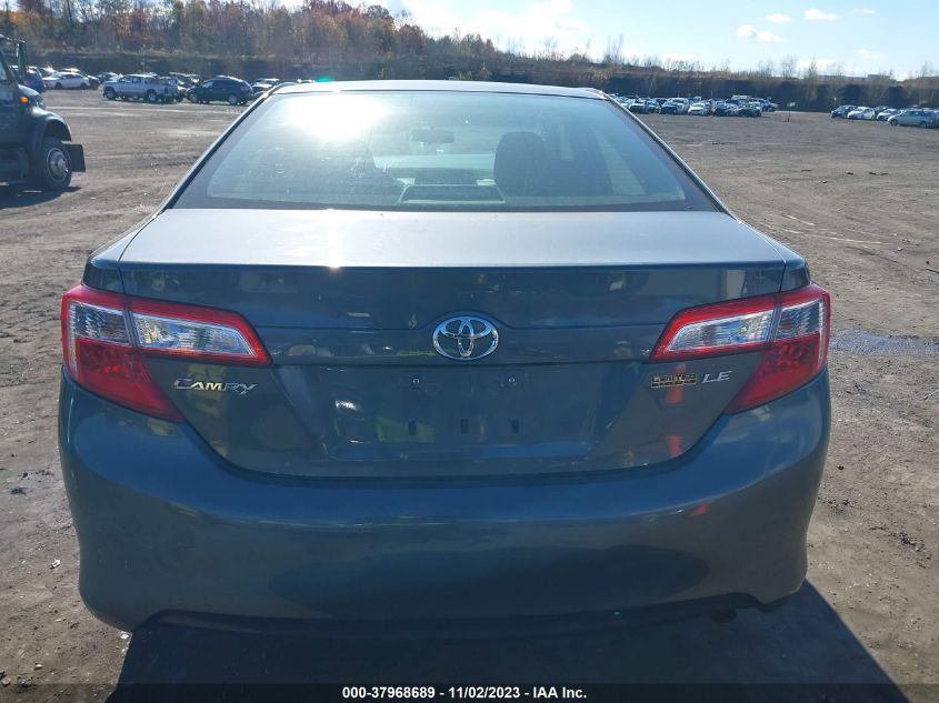 2012 Toyota Camry Le VIN: 4T1BF1FK8CU007468 Lot: 37968689