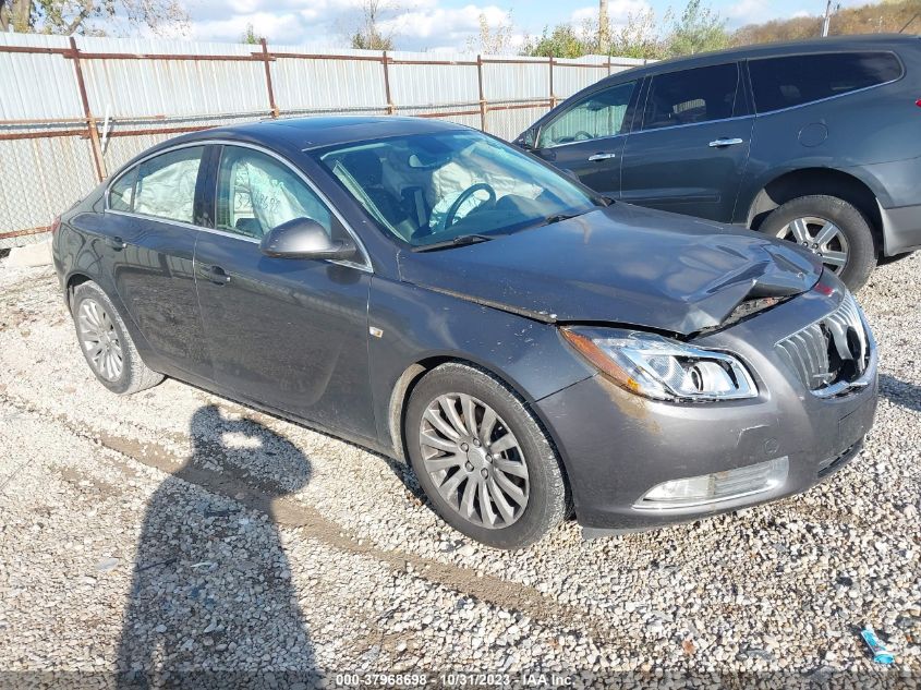 2011 Buick Regal Cxl Turbo Russelsheim VIN: W04GY5GVXB1057108 Lot: 37968698