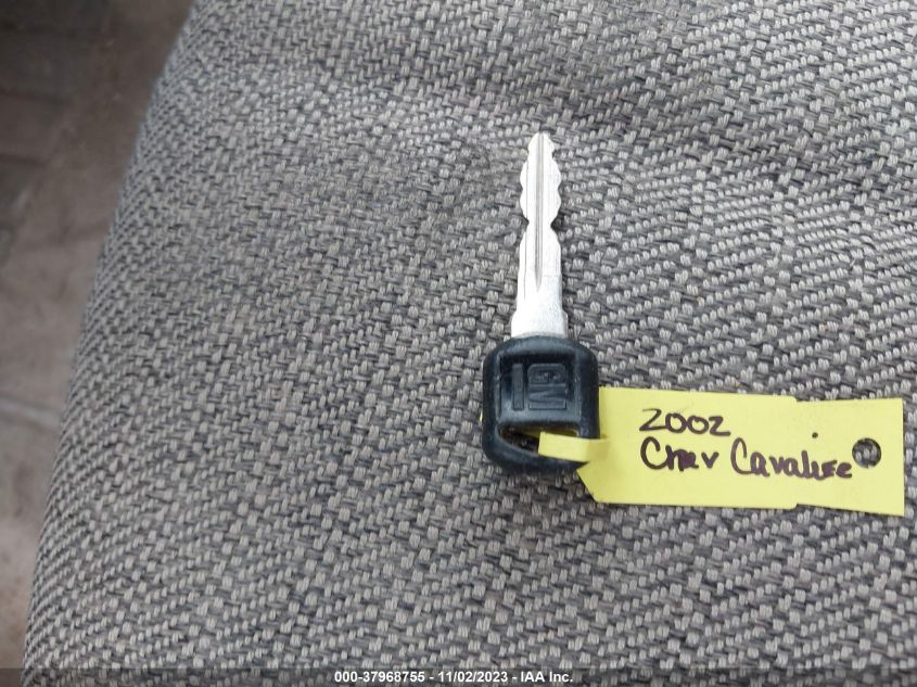 2002 Chevrolet Cavalier VIN: 1G1JC524427444297 Lot: 37968755