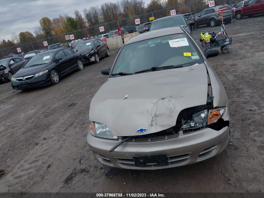 2002 Chevrolet Cavalier VIN: 1G1JC524427444297 Lot: 37968755