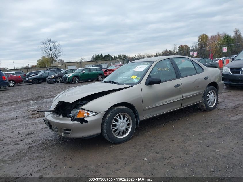 2002 Chevrolet Cavalier VIN: 1G1JC524427444297 Lot: 37968755