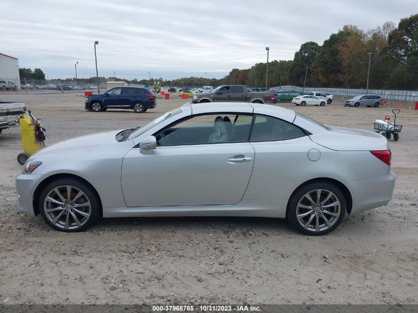 2013 Lexus Is 250C VIN: JTHFF2C26D2528359 Lot: 37968785