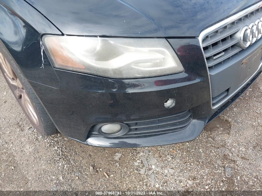 2010 Audi A4 2.0T Premium Plus VIN: WAUFFAFL6AN063220 Lot: 37968793