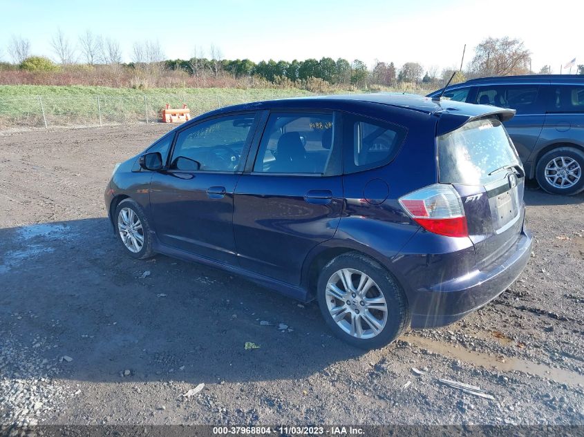 2009 Honda Fit Sport VIN: JHMGE88669S063871 Lot: 37968804