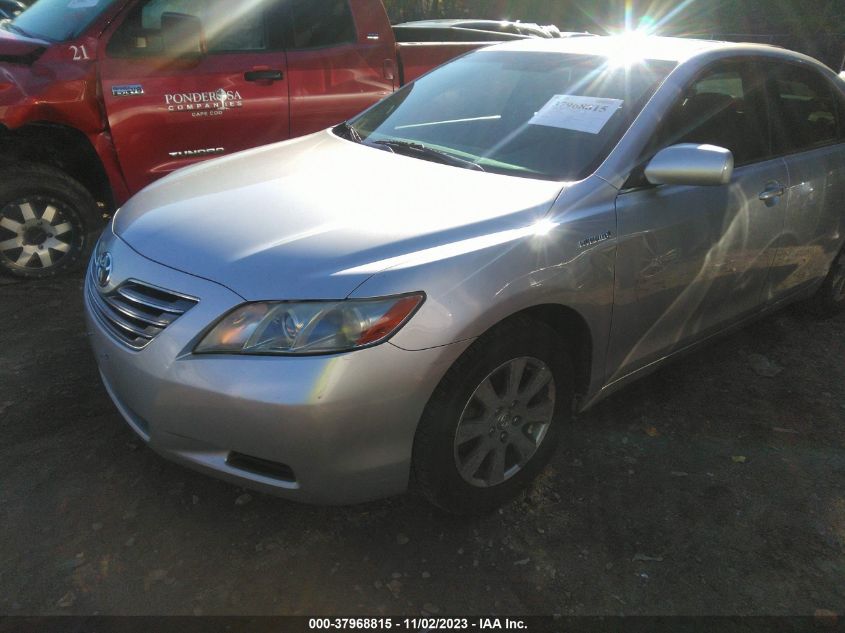 2007 Toyota Camry Hybrid VIN: JTNBB46K173033550 Lot: 37968815