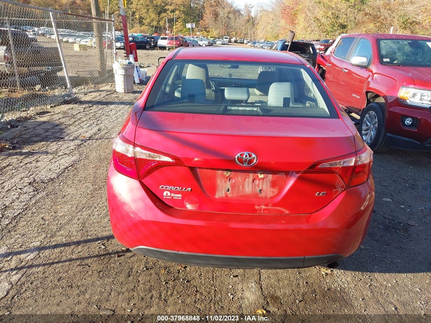 2017 Toyota Corolla L/Le/Xle/Se VIN: 2T1BURHE5HC963432 Lot: 37968848