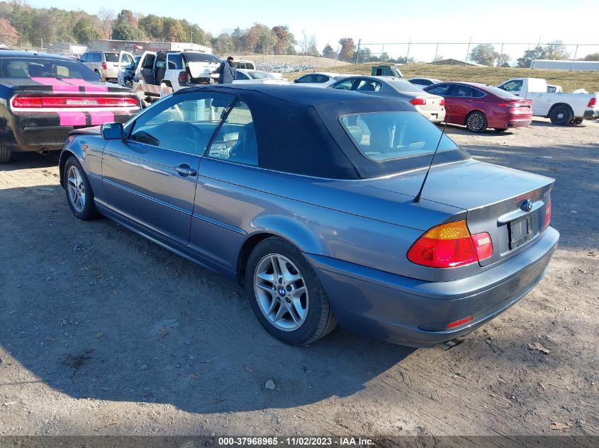 2004 BMW 3 Series 325Ci VIN: WBABW33424PL24990 Lot: 37968965