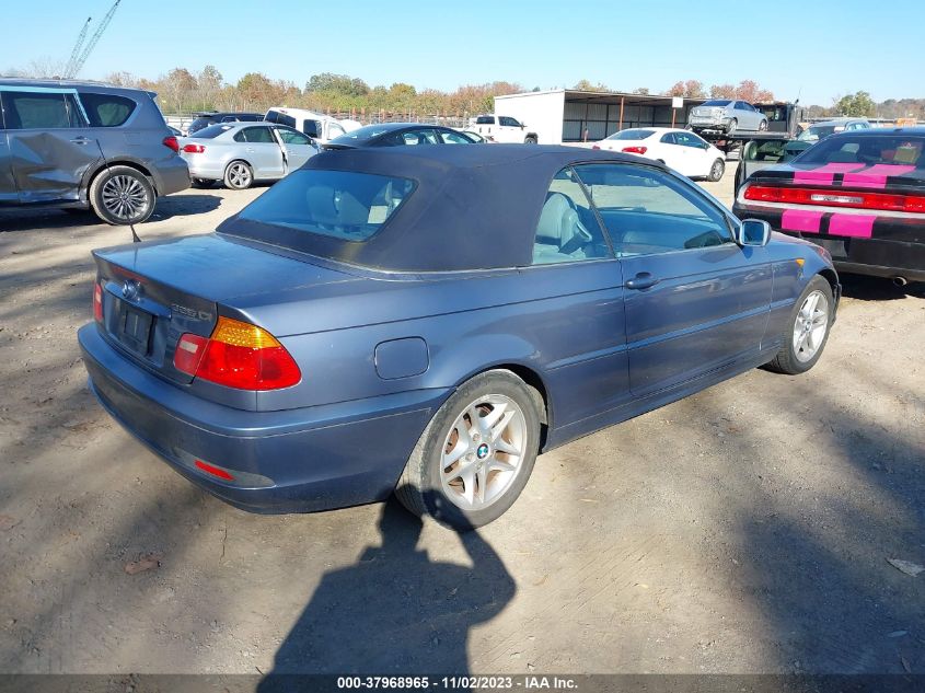 2004 BMW 3 Series 325Ci VIN: WBABW33424PL24990 Lot: 37968965