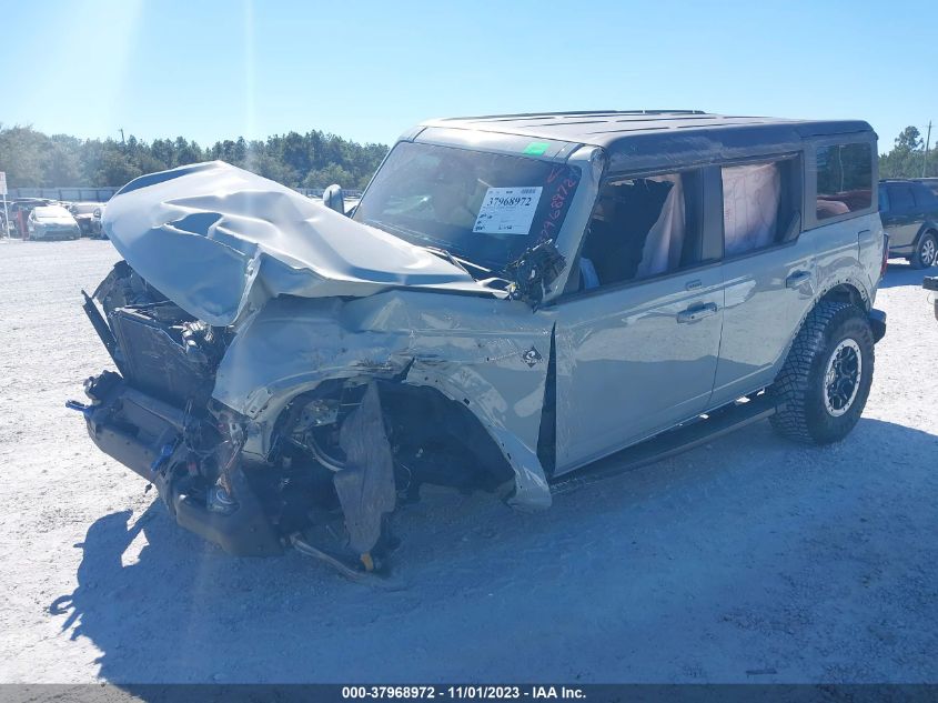 2023 Ford Bronco Outer Banks VIN: 1FMEE5DP1PLB44284 Lot: 37968972